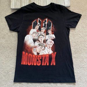 Starship Entertainment Hashtag XS Monsta X Double Sided Graphic T-Shirt K-Pop